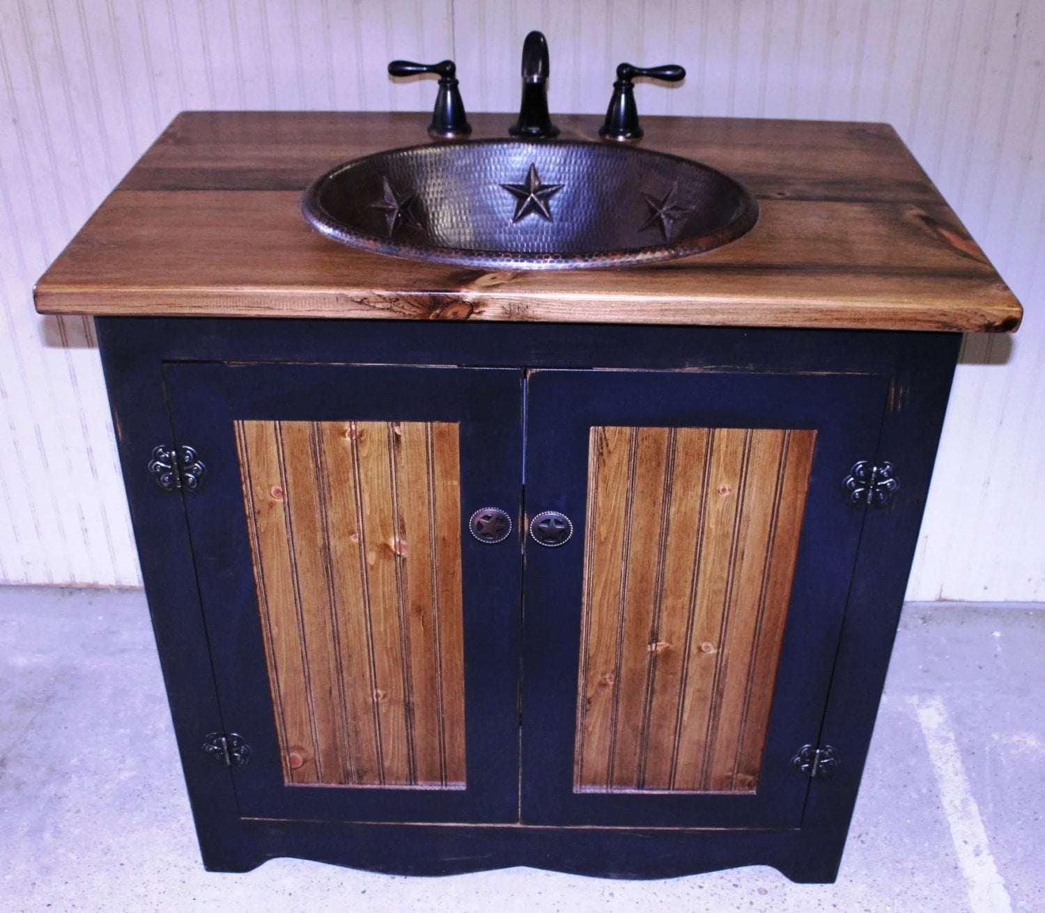 Bathroom Vanity FH129636 Rustic Farmhouse Bathroom Vanity 36
